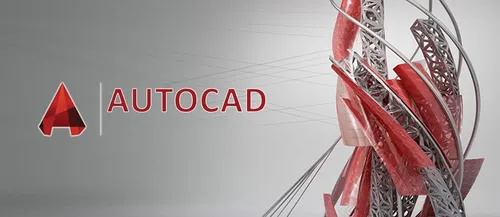 Logotipo del software AutoCAD para dibujo técnico