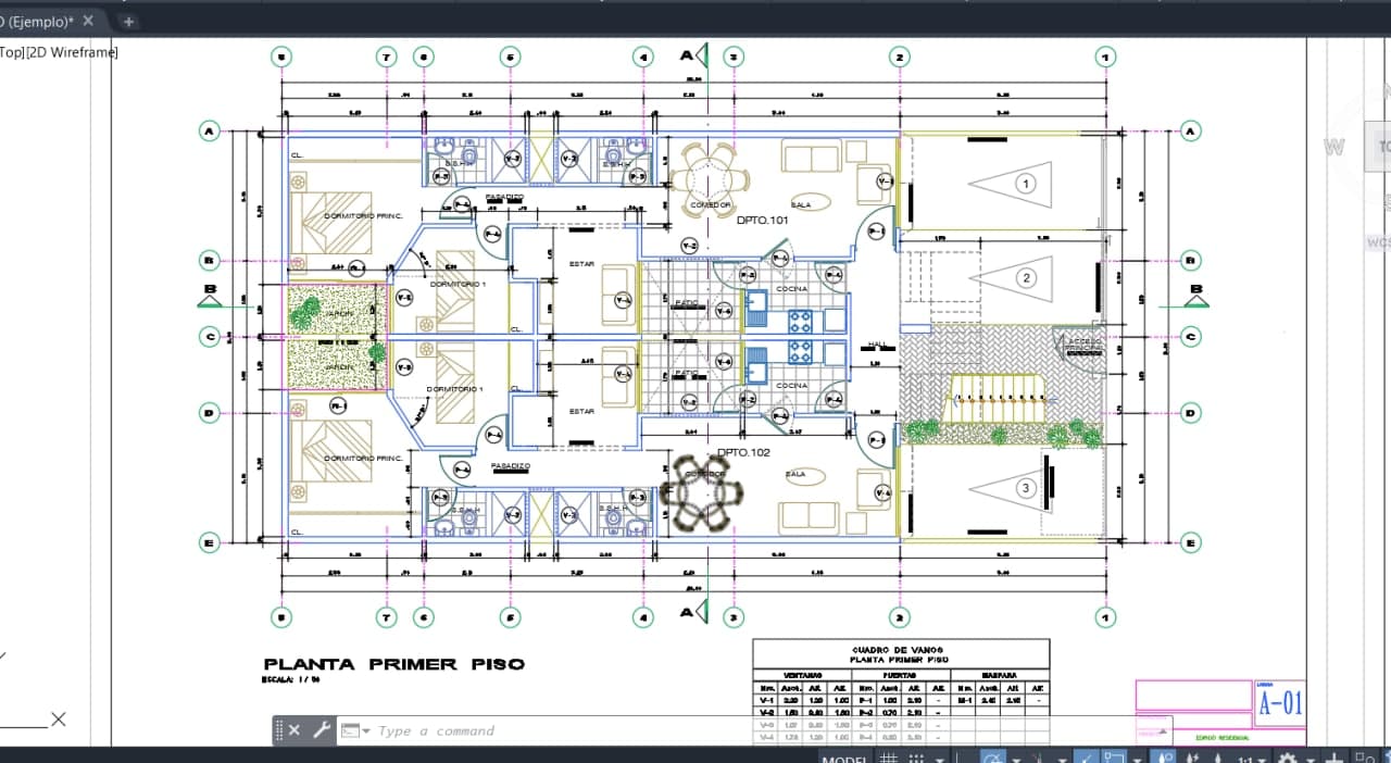 Plano arquitectónico