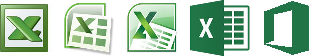Versiones de Excel a lo largo del tiempo